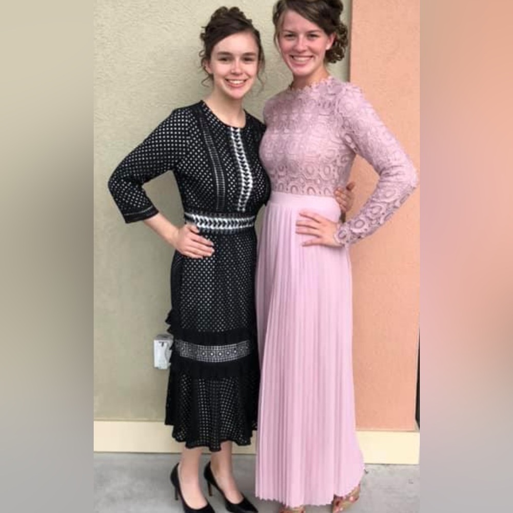 Dainty jewells pink maxi